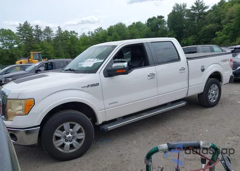 2012 Ford F-150 Lariat from USA, damaged, VIN 1FTFW1ET5CKD20182